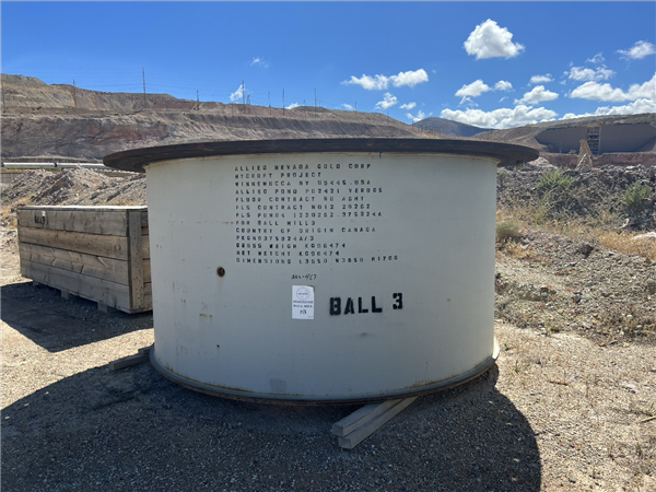 Unused Flsmidth 26’ X 43' (8m X 13m) Dual Pinion Ball Mill With 2 Abb 9,000 Kw (12,069 Hp) Motors For Total Power Of 18,000 Kw (24,138 Hp))